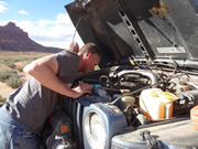 Matt on Big Water Canyon